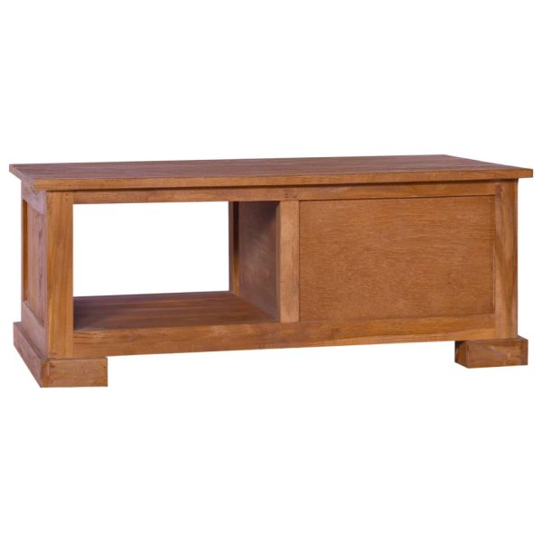 Móvel de TV 90x50x37 cm madeira de teca maciça - Image 5