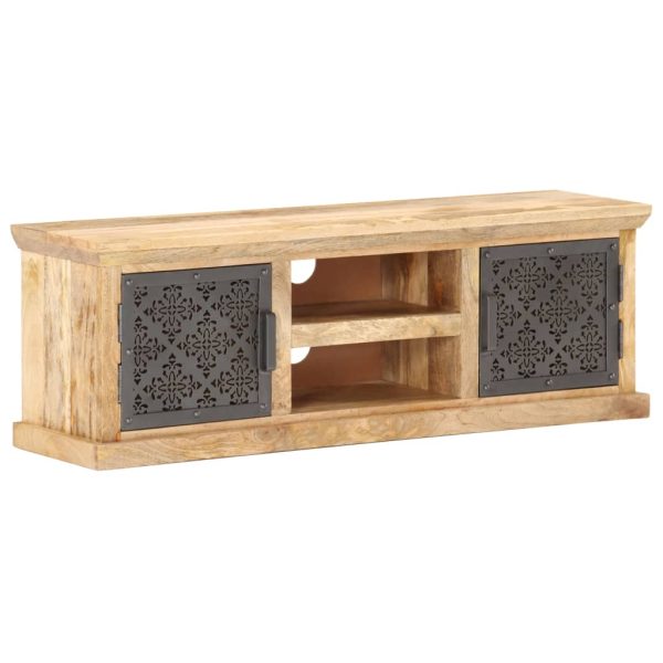 Móvel de TV com portas de aço 120x30x40cm mangueira maciça - Image 11