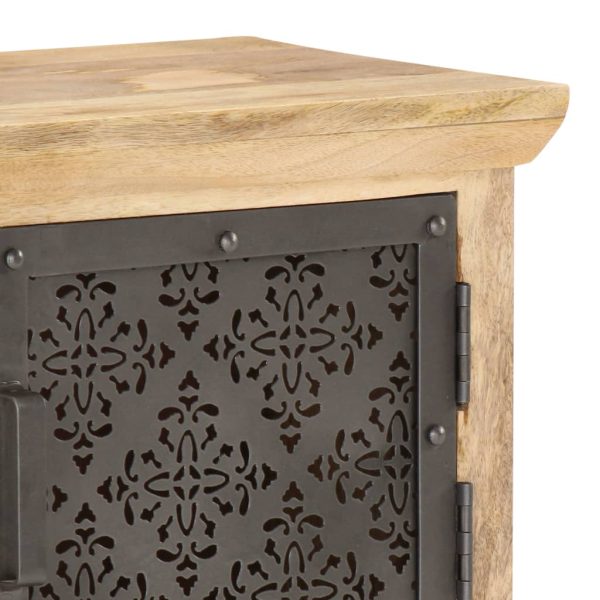 Móvel de TV com portas de aço 120x30x40cm mangueira maciça - Image 6