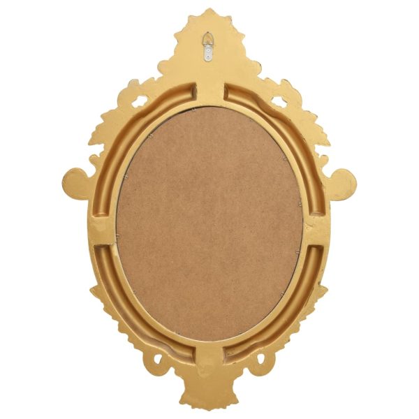 Espelho de parede estilo castelo 56x76 cm dourado - Image 4
