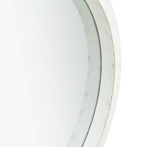 Espelho de parede com alça 40 cm branco - Image 3