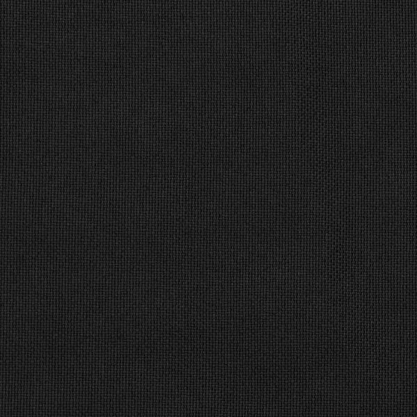 Cortinas opacas aspeto linho com ganchos 2 pcs 140x245 cm preto - Image 4