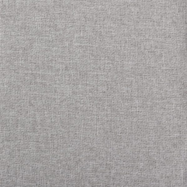 Cortinas opacas aspeto linho c/ ilhós 2 pcs 140x245 cm cinzento - Image 4