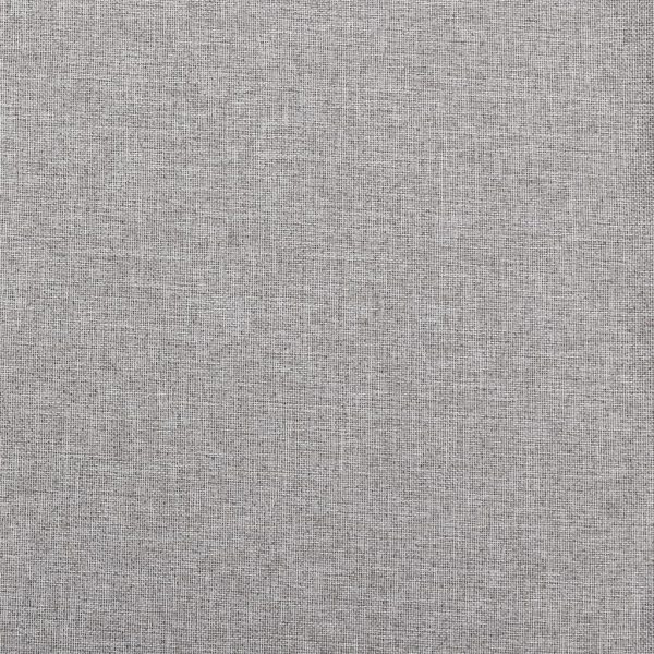 Cortinas opacas aspeto linho c/ ganchos 2pcs 140x225cm cinzento - Image 3