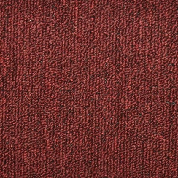 Tapete/carpete para degraus 15 pcs 56x17x3 cm vermelho - Image 8
