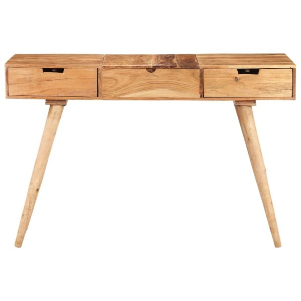 Toucador c/ espelho 112x45x76 cm madeira de acácia maciça - Image 3