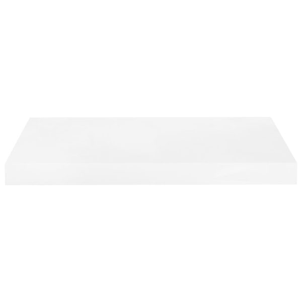 Prateleiras de parede suspensas 4 pcs 50x23x3,8cm MDF branco - Image 5