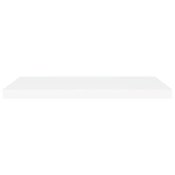 Prateleiras parede suspensas 4 pcs 80x23,5x3,8cm MDF branco - Image 5