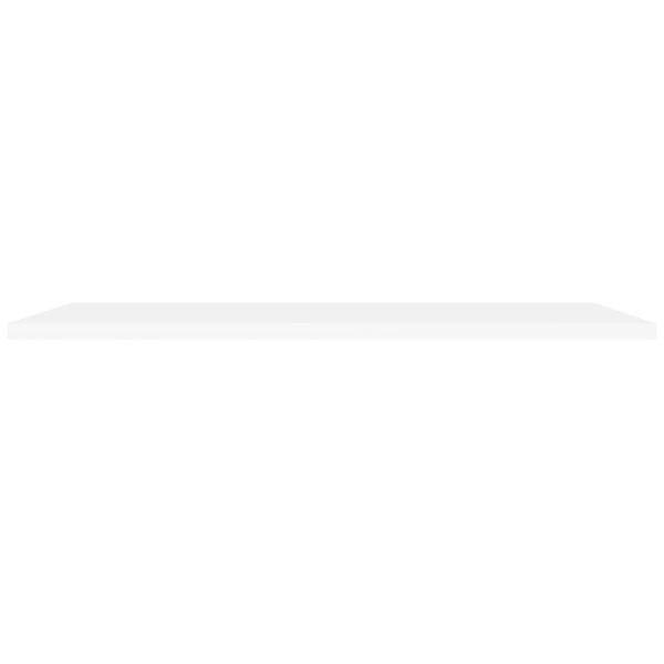 Prateleiras de parede suspensas 2 pcs 120x23,5x3,8cm MDF branco - Image 4