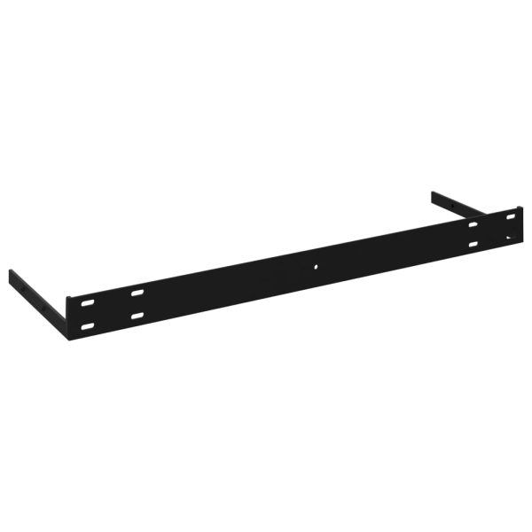 Prateleiras de parede suspensas 2 pcs 120x23,5x3,8cm MDF branco - Image 6