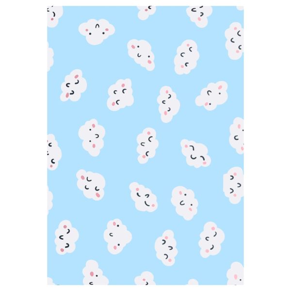 Tapete estampado 160x230 cm tecido multicor