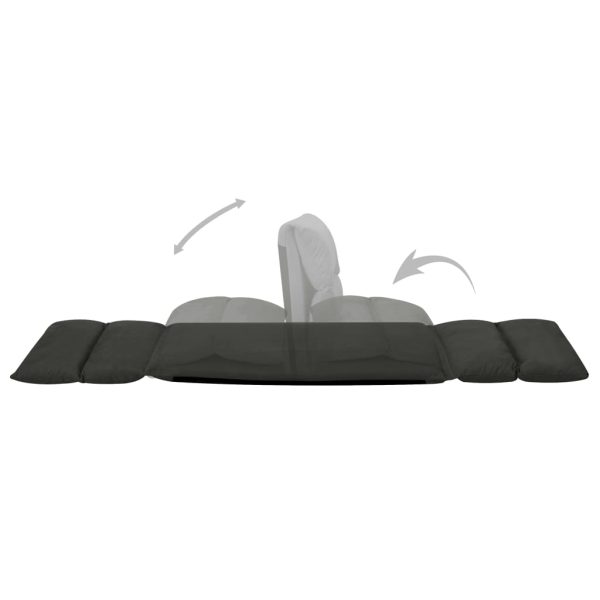 Colchão dobrável microfibra preto - Image 8