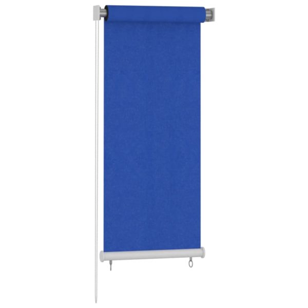 Estore de rolo para exterior PEAD 60x140 cm azul - Image 2
