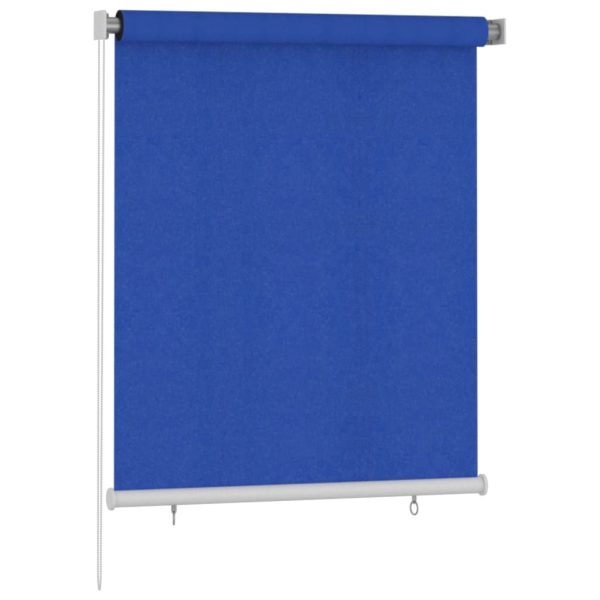 Estore de rolo para exterior PEAD 120x140 cm azul - Image 2