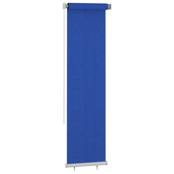 Estore de rolo para exterior PEAD 60x230 cm azul - Image 2