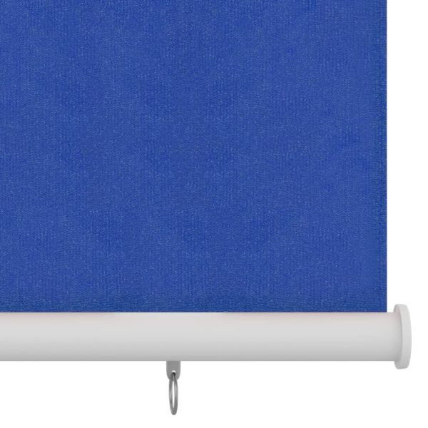 Estore de rolo para exterior PEAD 140x230 cm azul - Image 4