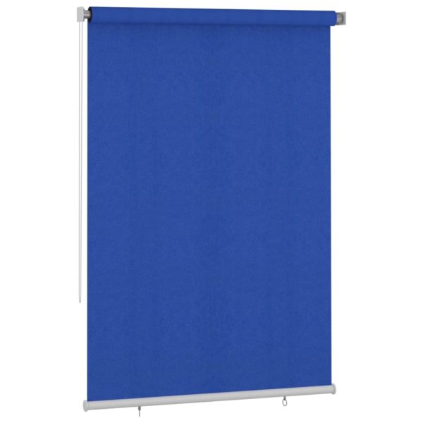 Estore de rolo para exterior PEAD 160x230 cm azul - Image 2