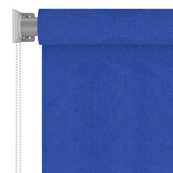 Estore de rolo para exterior PEAD 160x230 cm azul - Image 4