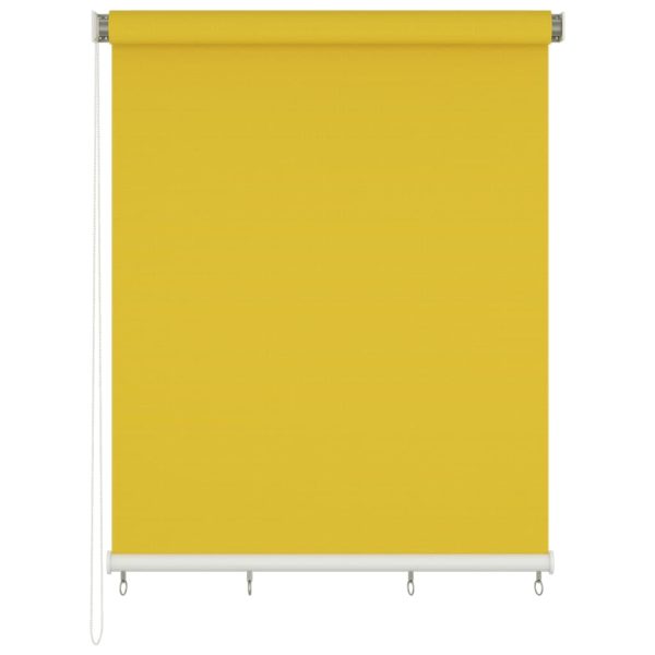 Estore de rolo para exterior 220x140 cm amarelo - Image 2