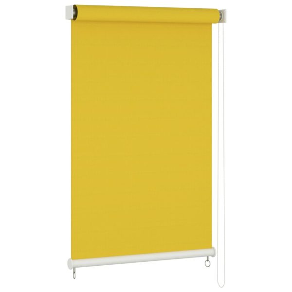 Estore de rolo para exterior 140x230 cm amarelo