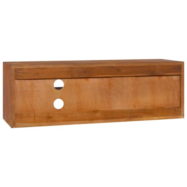 Armário de parede para TV 180x30x30 cm madeira de teca maciça - Image 6