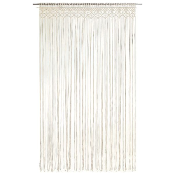 Cortina em macramé 140x240 cm algodão - Image 2