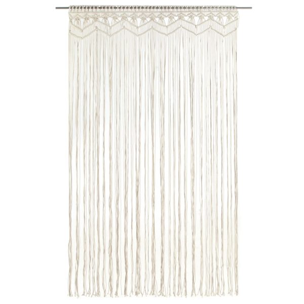 Cortina em macramé 140x240 cm algodão - Image 2