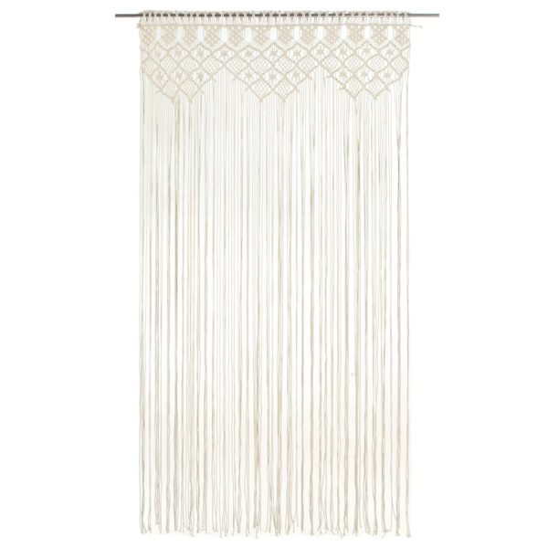 Cortina em macramé 140x240 cm algodão - Image 2