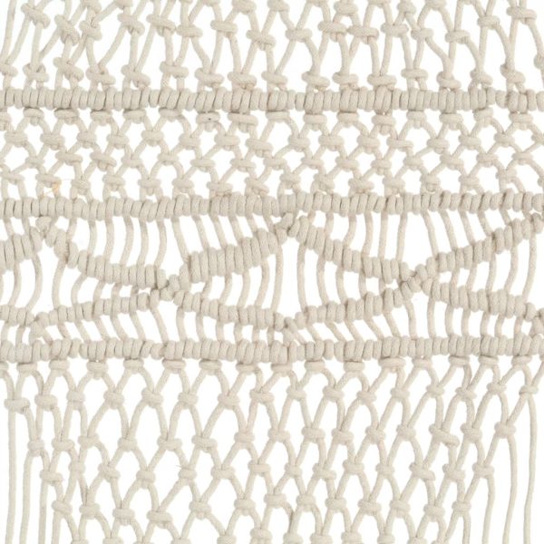 Cortina em macramé 140x240 cm algodão - Image 4