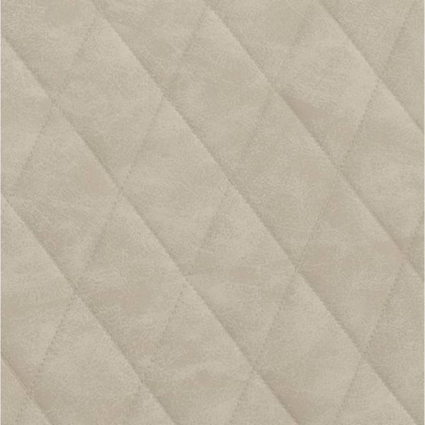 Poltrona em couro artificial cinzento-claro - Image 6