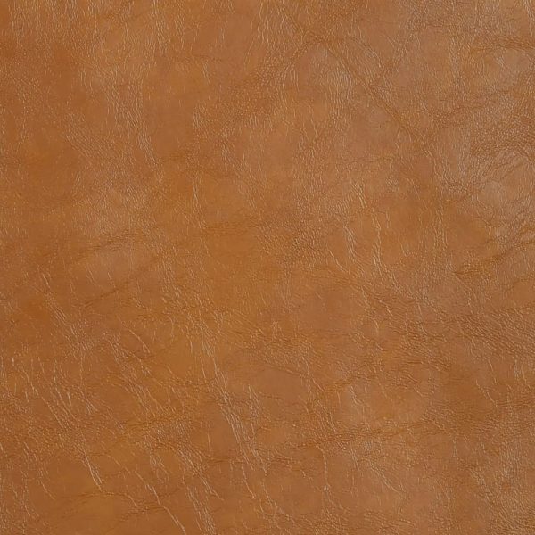Cadeira cantilever em couro artificial castanho - Image 6