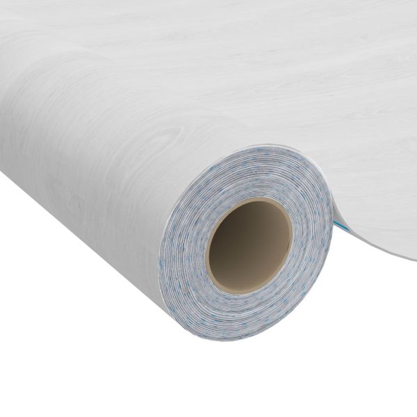 Autocolante para porta 4 pcs 210x90 cm PVC cor madeira branca - Image 4