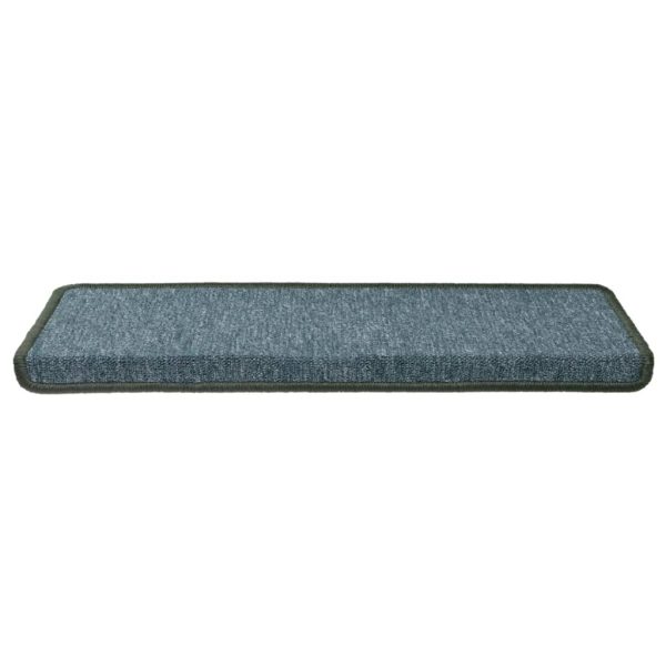 Tapete/carpete para degraus 15 pcs 65x21x4 cm verde - Image 4