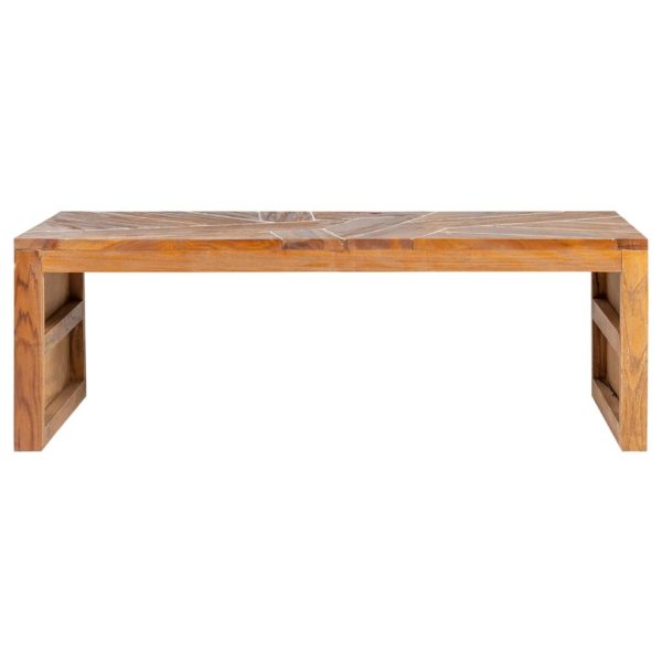 Suporte de TV 110x60x38 cm madeira de teca maciça - Image 2