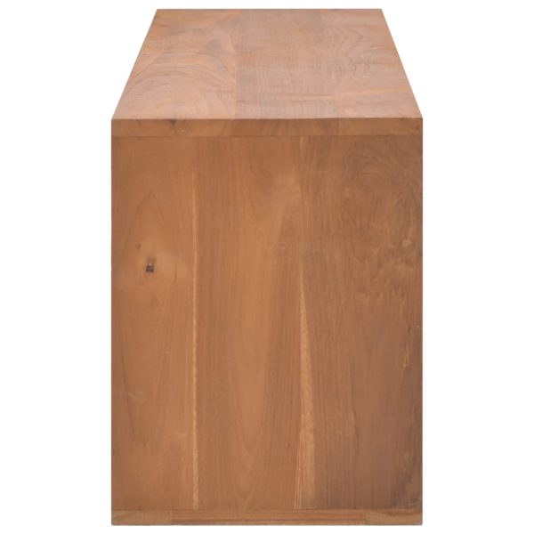 Móvel de TV 110x30x40 cm madeira de teca maciça - Image 3