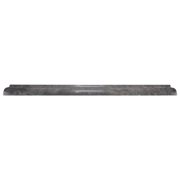 Tampo de mesa Ø40x2,5 cm mármore preto - Image 3