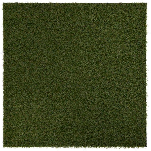 Ladrilhos de relva artificial 4 pcs 50x50x2,5 cm borracha - Image 7