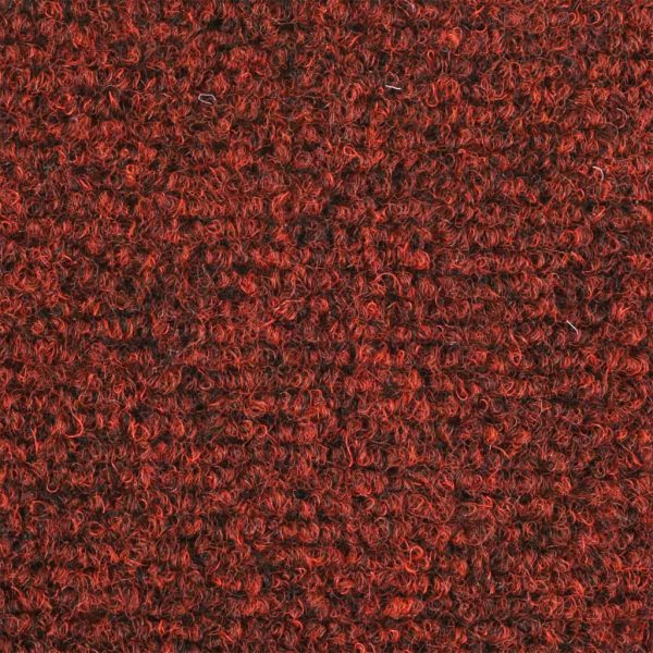 Tapetes escada autoadesivos 5 pcs 56x17x3 cm agulhado vermelho - Image 7