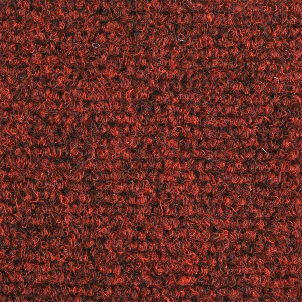 Tapetes de escada autoadesivos 10 pcs 65x21x4 cm vermelho - Image 7