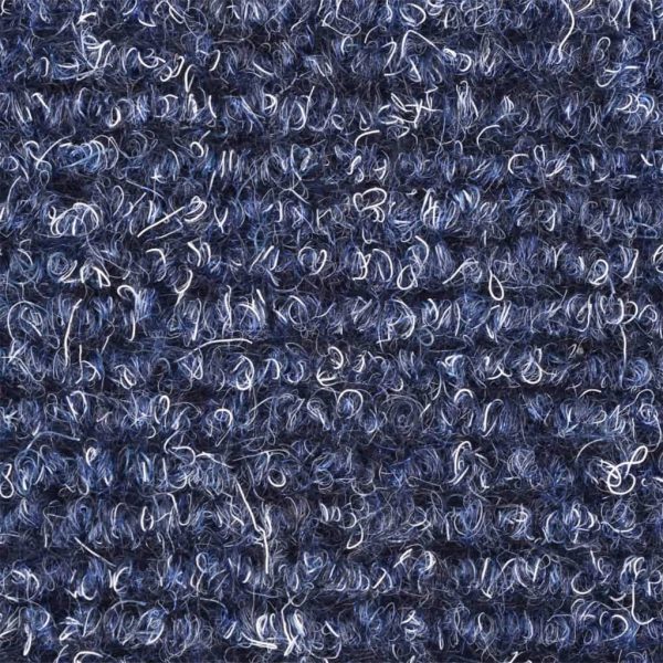 Tapetes de escada autoadesivos 5 pcs 65x21x4 cm agulhado azul - Image 7