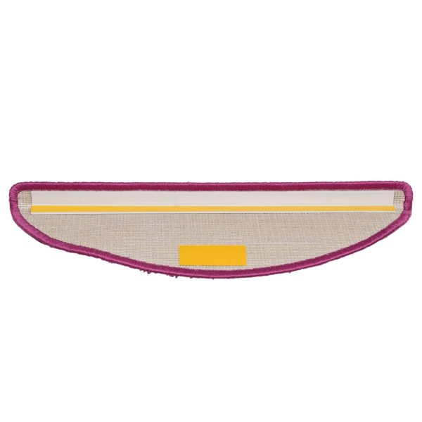 Tapetes de escadas 10 pcs 56x17x3 cm violeta - Image 5