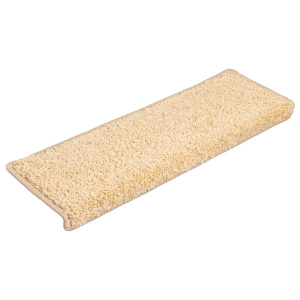Tapetes de escadas 10 pcs 65x21x4 cm castanho - Image 3