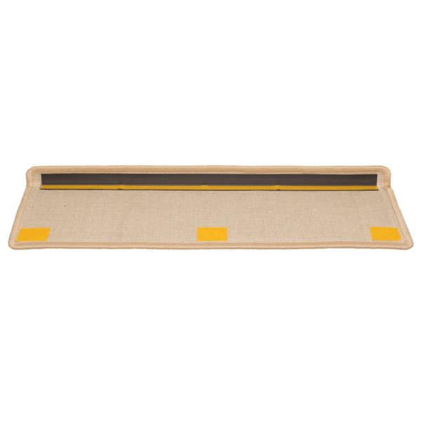 Tapetes de escadas 10 pcs 65x21x4 cm castanho - Image 6