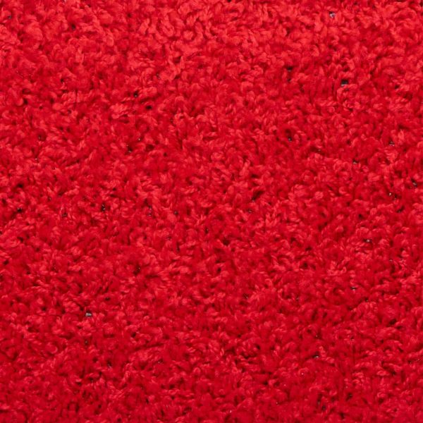 Tapetes de escadas 5 pcs 65x21x4 cm vermelho - Image 8