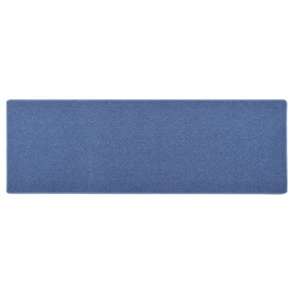 vidaXL Tapete/passadeira 50x150 cm azul