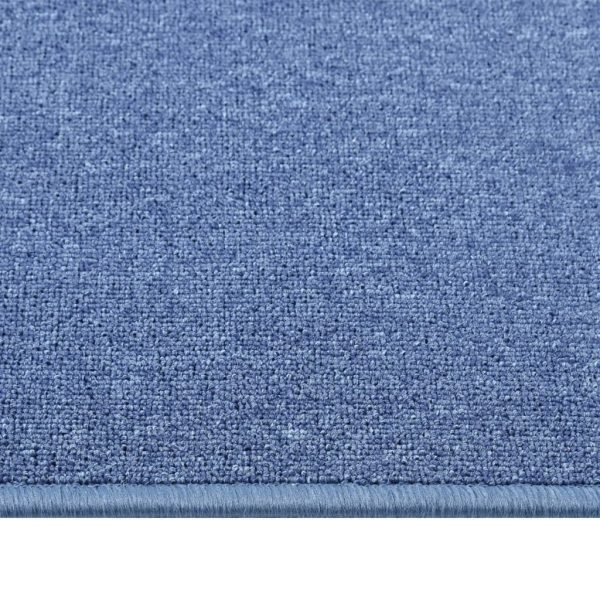 vidaXL Tapete/passadeira 50x150 cm azul - Image 4