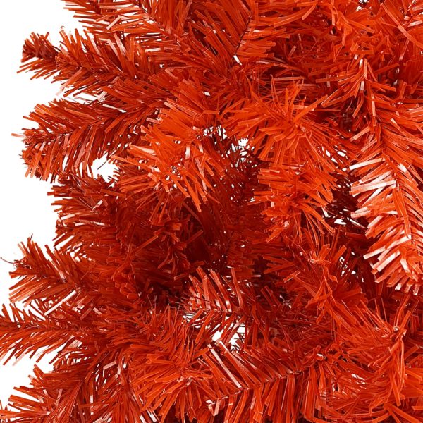 Árvore de Natal fina 150 cm vermelho - Image 4