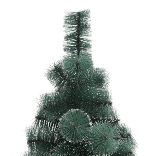 Árvore de Natal artificial com suporte 150 cm PET verde - Image 3