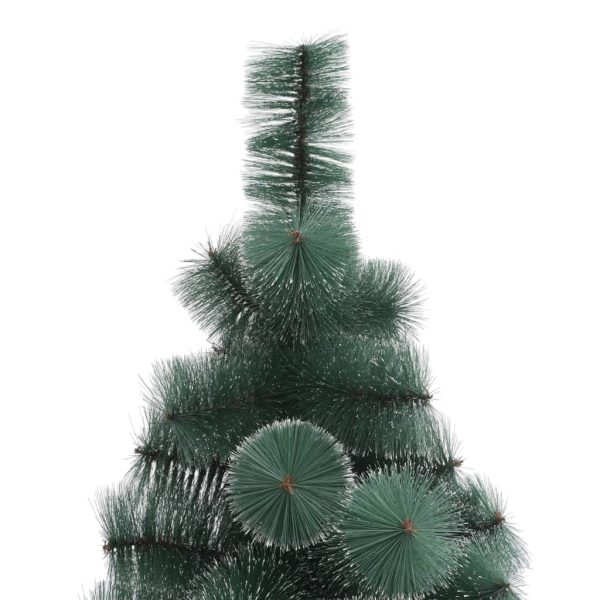 Árvore de Natal artificial com suporte 180 cm PET verde - Image 3