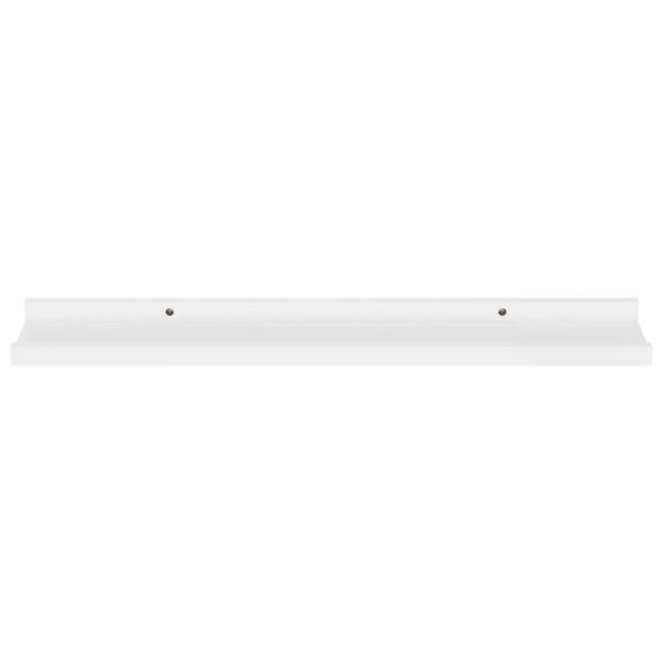 Prateleiras de parede 4 pcs 60x9x3 cm branco - Image 4